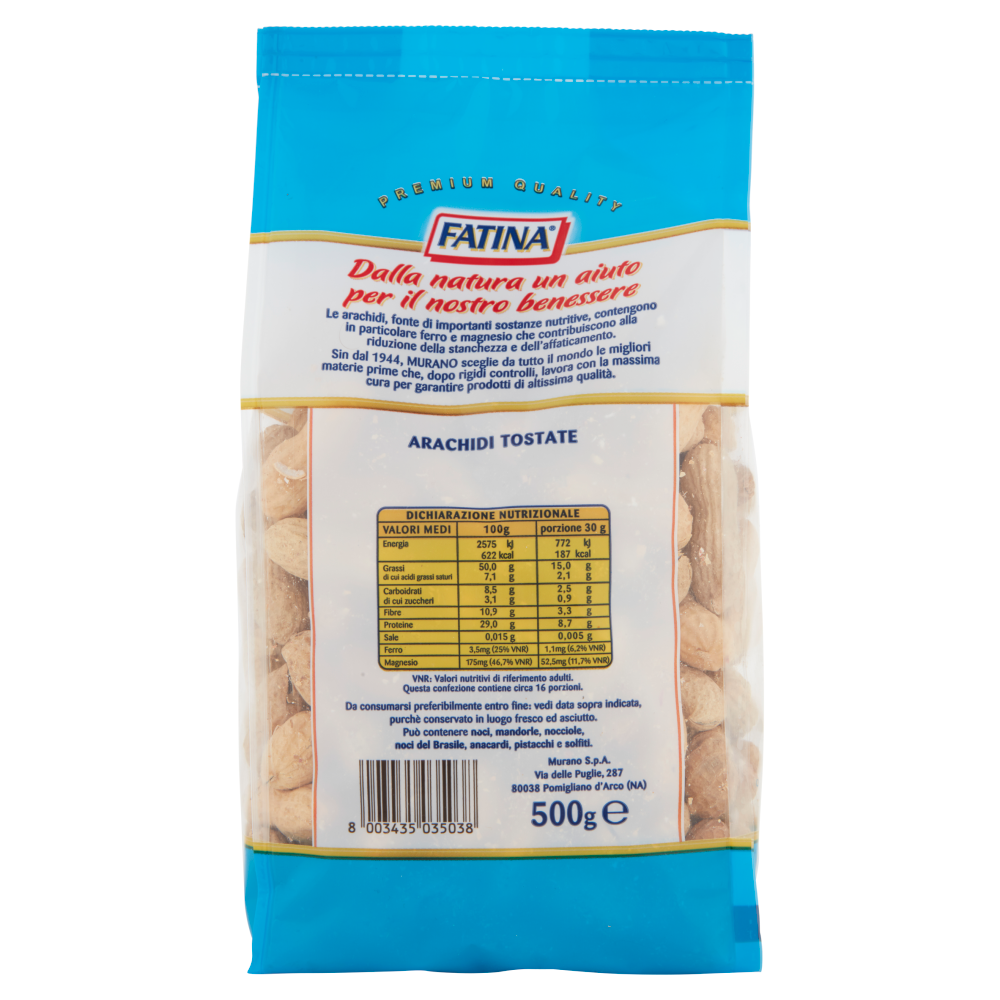 Fatina Arachidi Super Giant 500 g