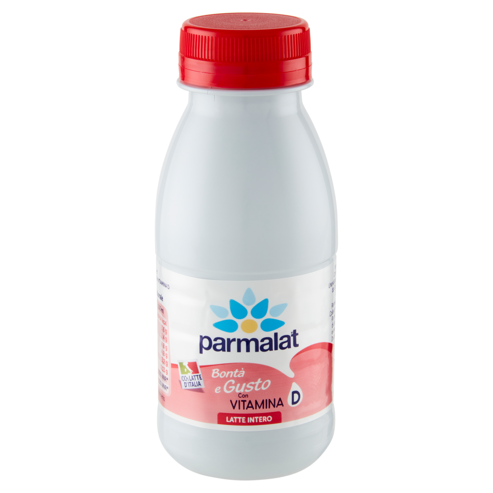 parmalat Bontà e Gusto con Vitamina D Latte Intero 100% Latte d'Italia 250 ml