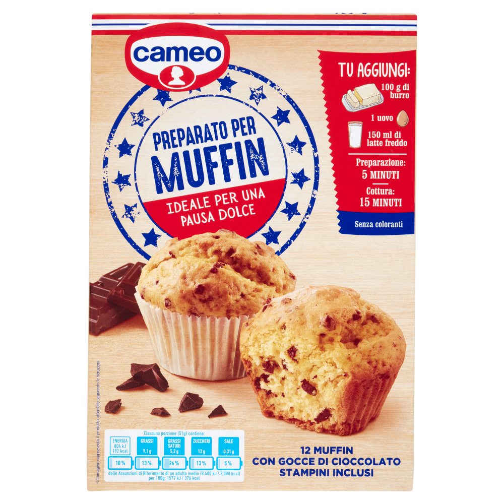 cameo Preparato per Muffin 370 g