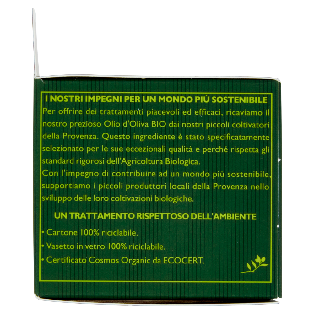 Tesori di Provenza Crema Viso Anti-età Notte, con Olio d'Oliva Bio, Ricco in Polifenoli, 50 ml