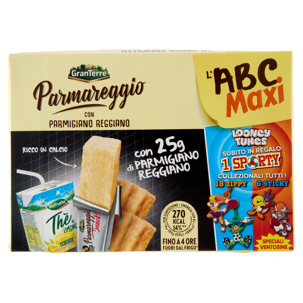 Parmareggio l'ABC Maxi con Parmigiano Reggiano