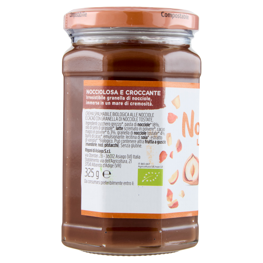 Rigoni di Asiago Nocciolata la Crunchy bio 325 g