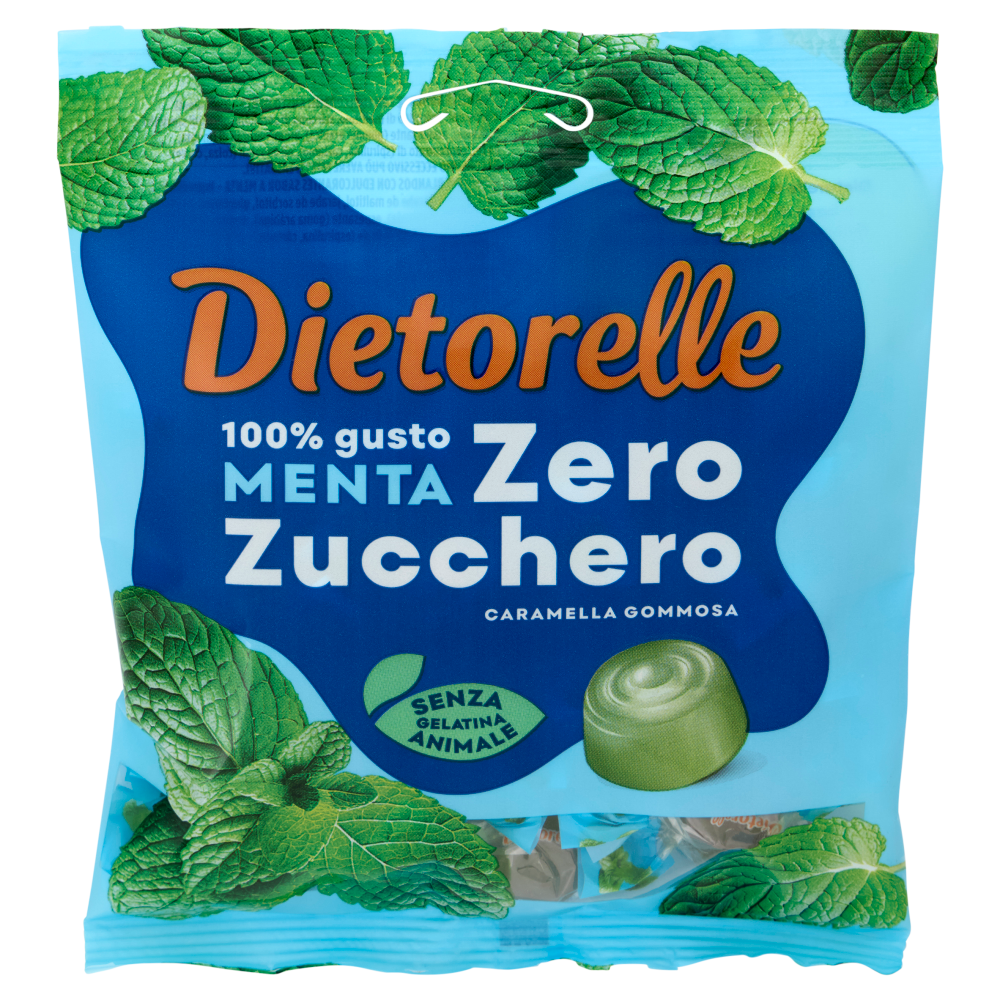 Dietorelle Zero Zucchero Caramella Gommosa Menta 70 g