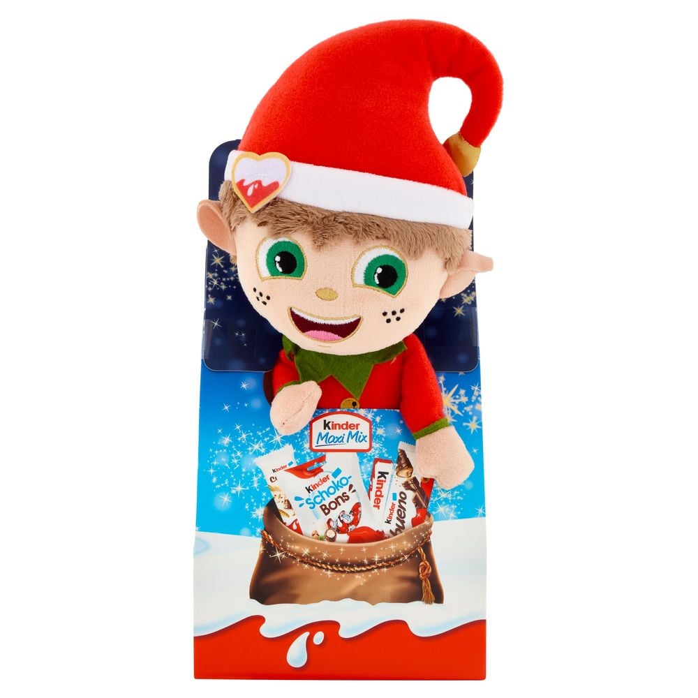 Kinder Peluche Maxi Mix 4 pezzi 133 g