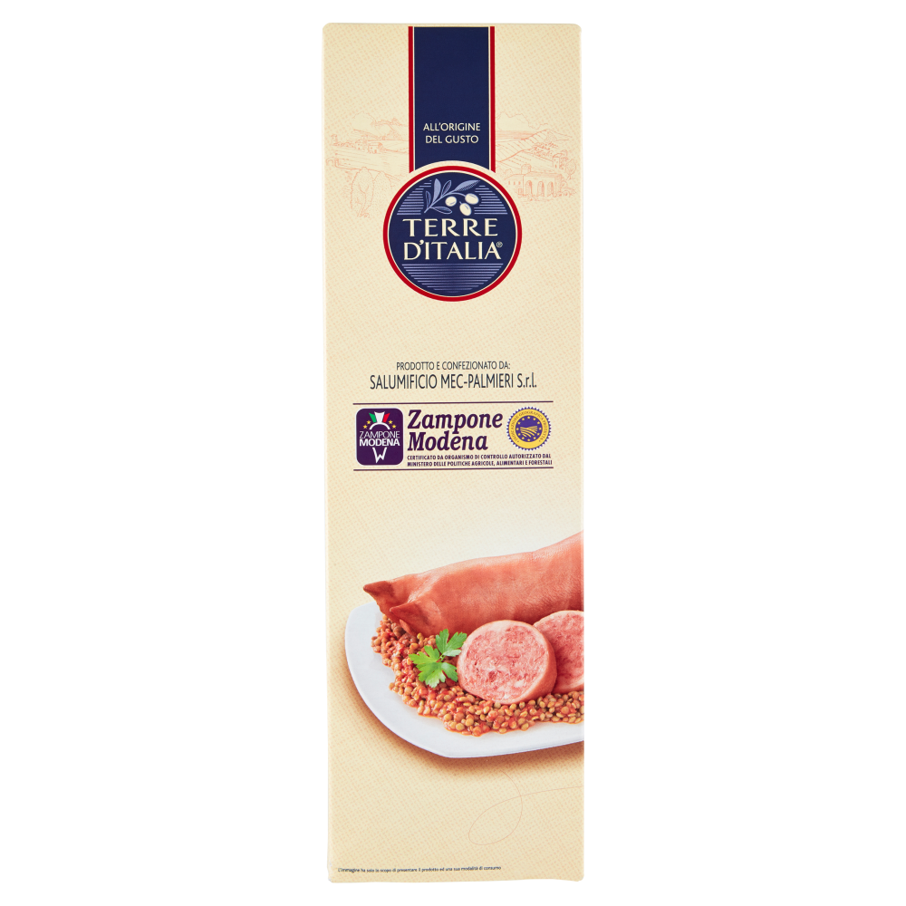 Terre d'Italia Zampone Modena IGP 1000 g