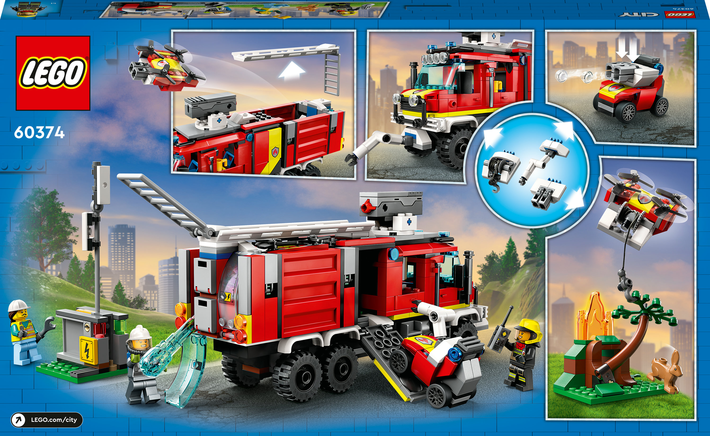 LEGO City Autopompa dei vigili del fuoco