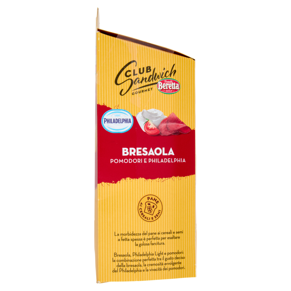 Beretta Club Sandwich Gourmet Bresaola Pomodori e Philadelphia 150 g