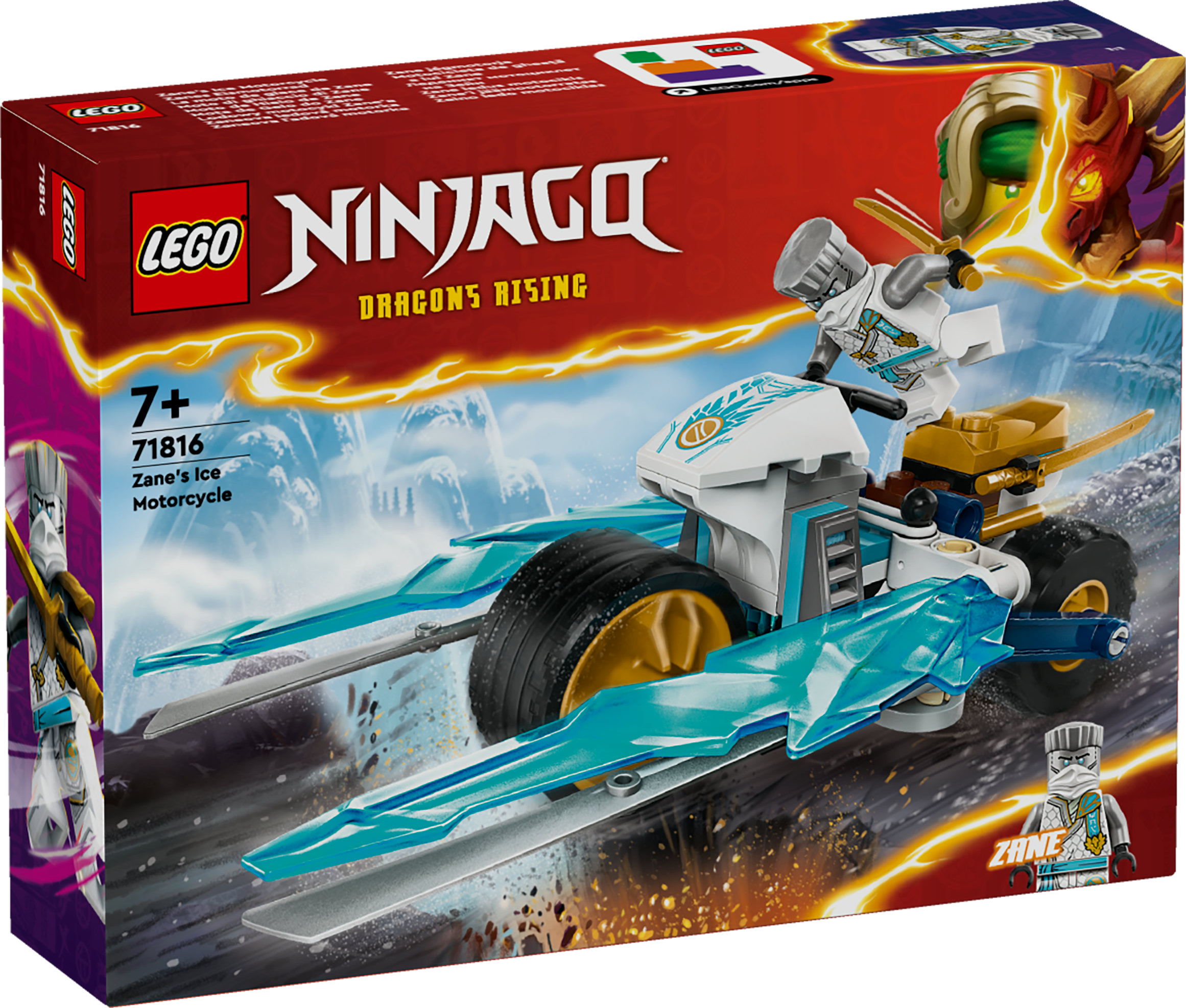 LEGO NINJAGO Moto di ghiaccio di Zane