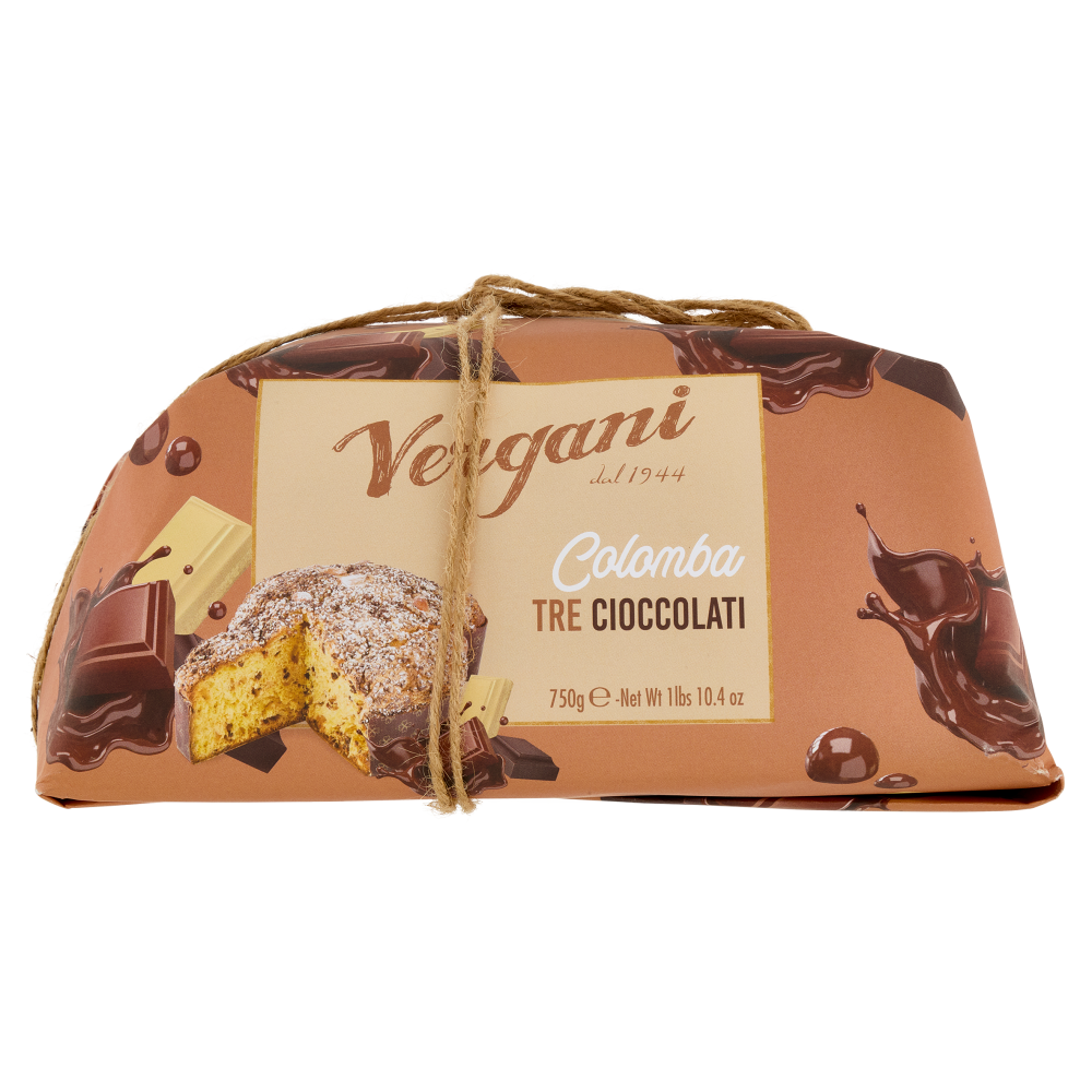 Vergani Colomba Tre Cioccolati 750 g
