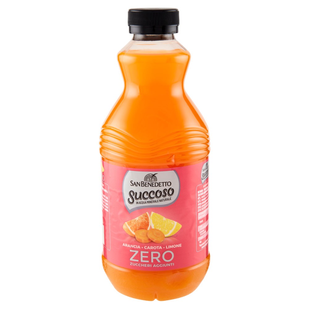 San Benedetto Succoso Zero Arancia Carota Limone 0,90 L