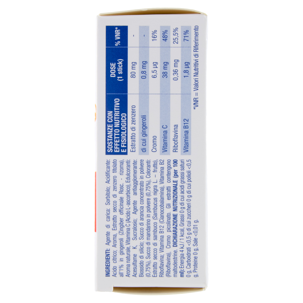 L'Angelica Waterstick Mandarino e Arancia Ventre Piatto 12 x 2 g