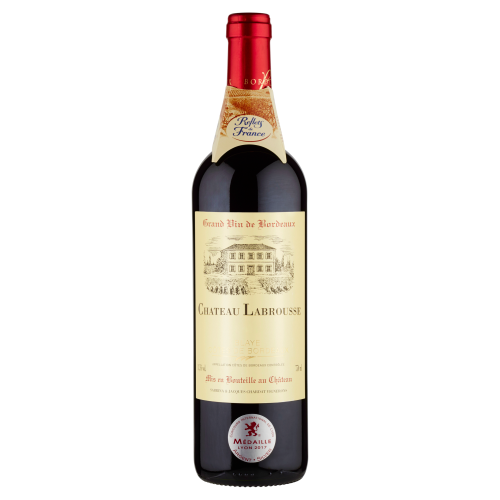 Reflets de France Grand Vin de Bordeaux Chateau Labrousse Blaye Côtes de Bordeaux 750 ml