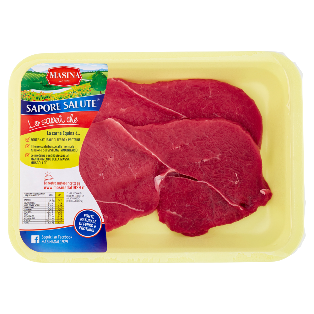 Masina Sapore Salute Fettine Scelte di Puledro