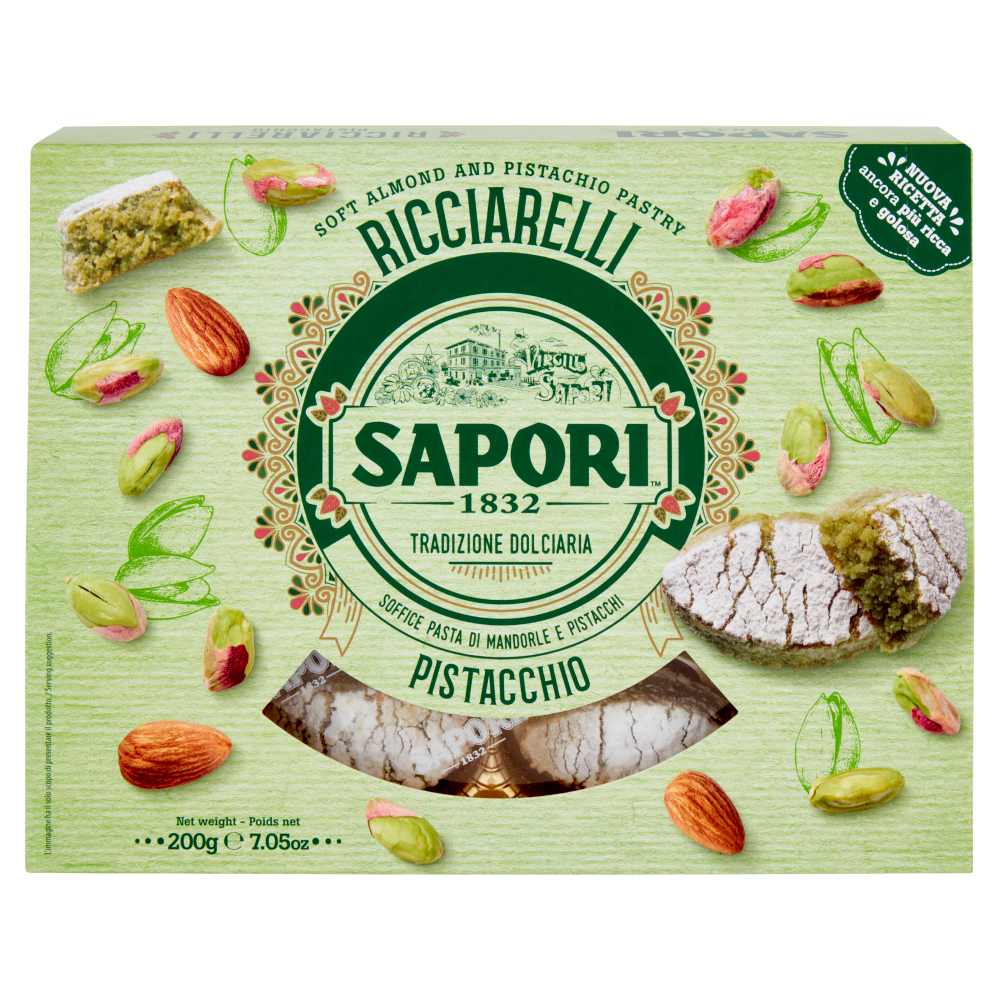 Sapori Ricciarelli Pistacchio 200 g