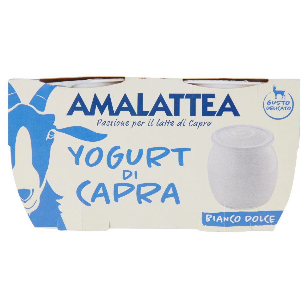 Amalattea Yogurt di Capra Bianco Dolce 2 x 125 g