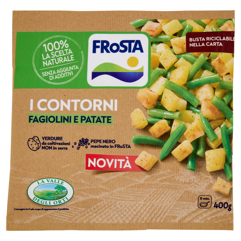 FRoSTA i Contorni Fagioli e Patate 400 g