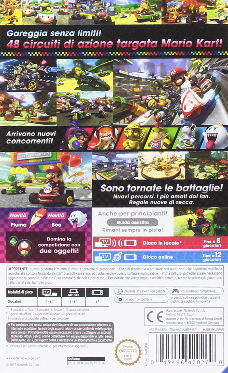 Nintendo Mario Kart 8 Deluxe Standard Inglese Nintendo Switch