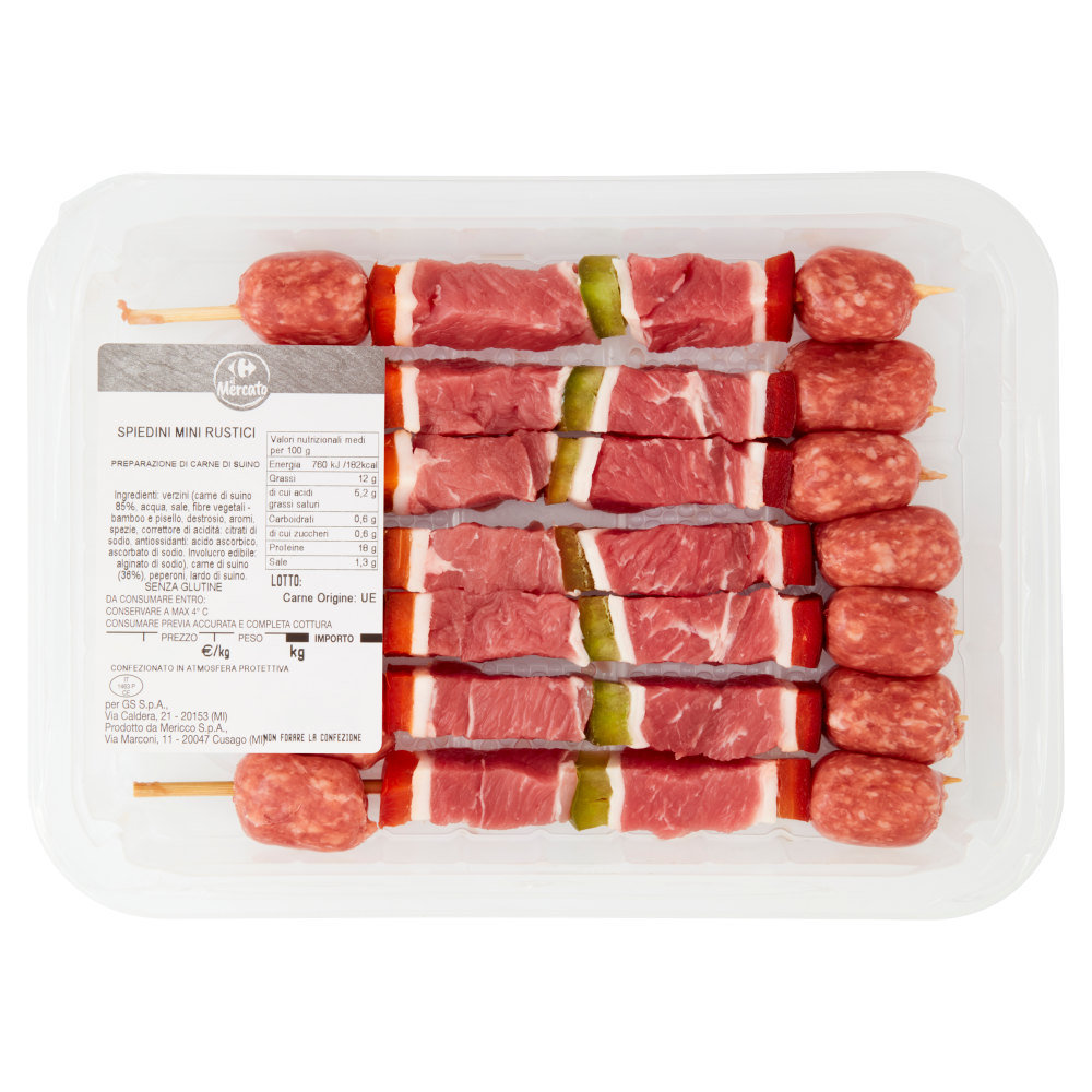 Carrefour il Mercato Spiedini Mini Rustici