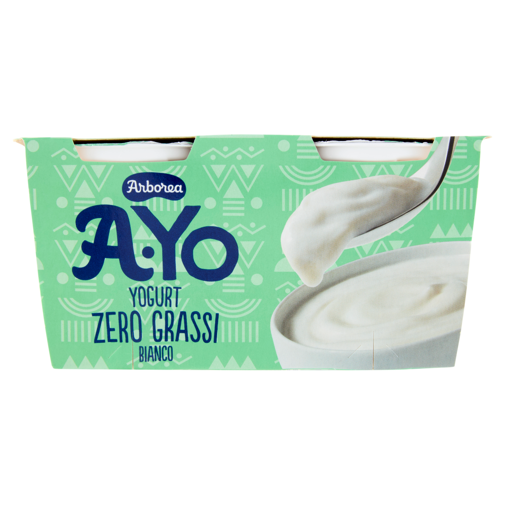 Arborea A-Yo Yogurt Zero Grassi Bianco 2 x 125 g