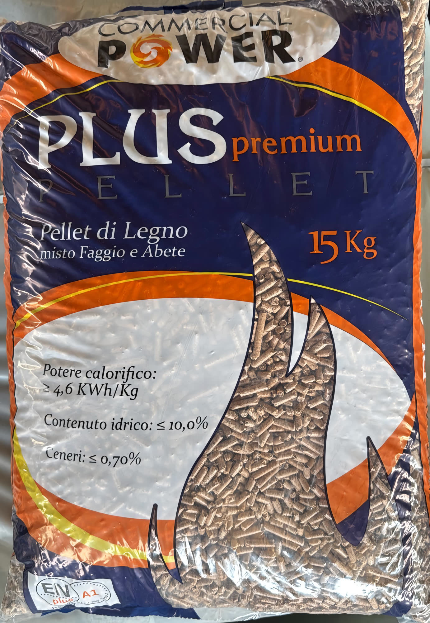 Commercial Power Pellet Plus Premium En Plus A1 – 70pz