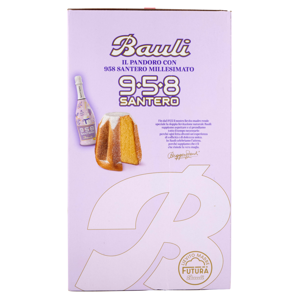 Bauli il Pandoro 700 g + con 958 Santero Millesimato 75 cl