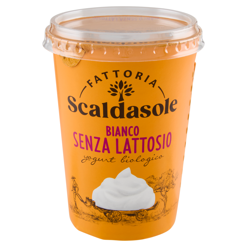 Fattoria Scaldasole Bianco Senza Lattosio yogurt biologico 400 g