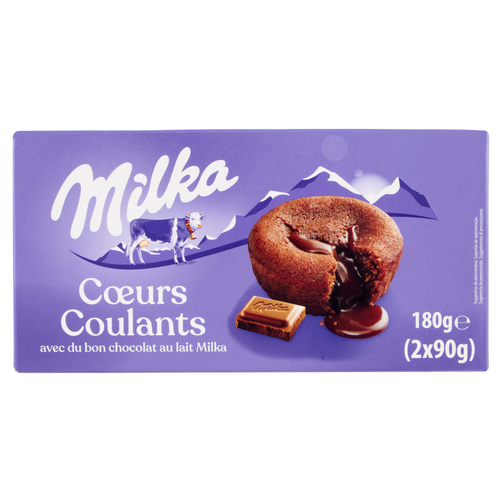 Milka Coeurs Coulants 2 x 90 g