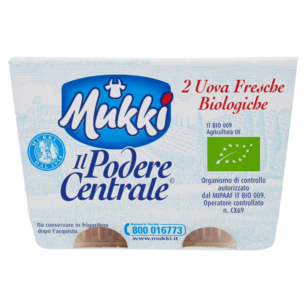 Mukki Il Podere Centrale 2 Uova Fresche Biologiche