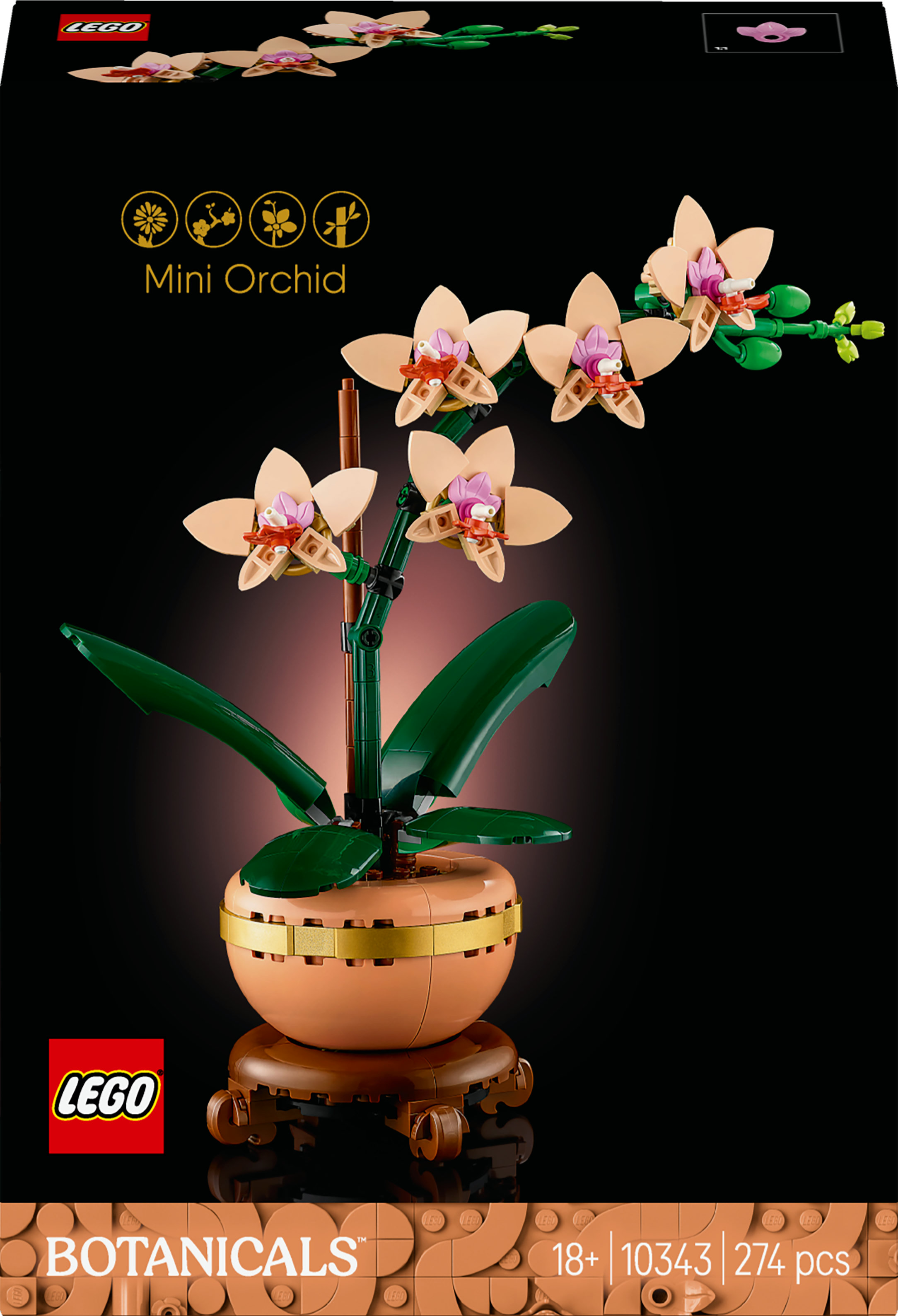 LEGO Botanicals Mini-orchidea