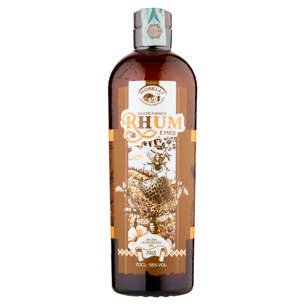 Morelli Liquore a Base di Rhum e Miele 70 cl