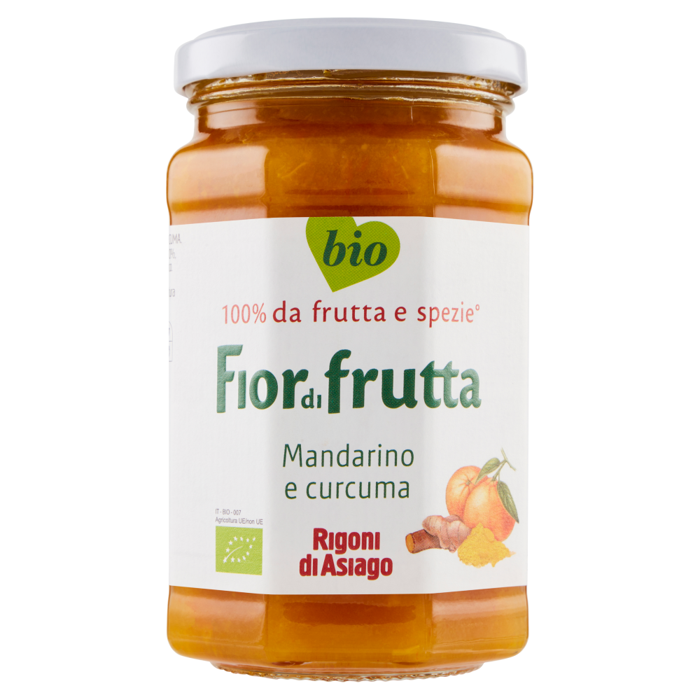 Rigoni di Asiago Fiordifrutta Mandarino e curcuma bio 340 g