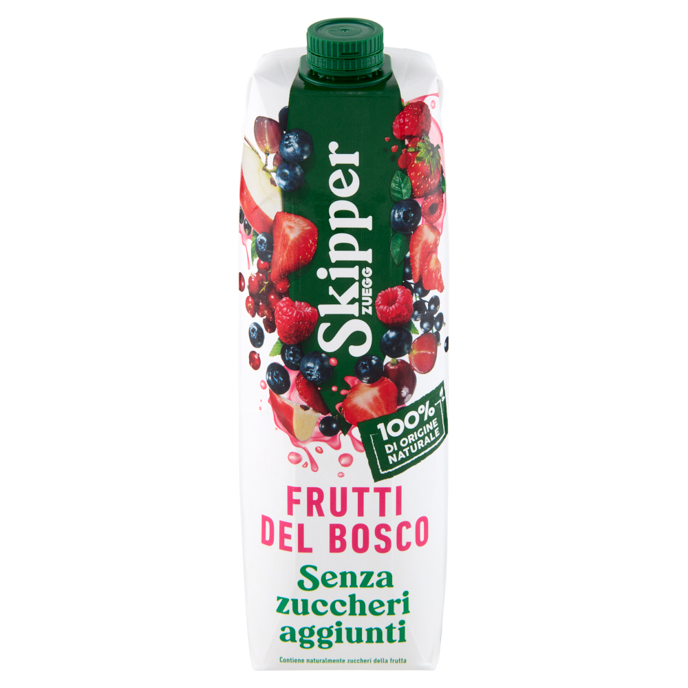 Zuegg Skipper Frutti di Bosco Senza zuccheri aggiunti 1000 ml