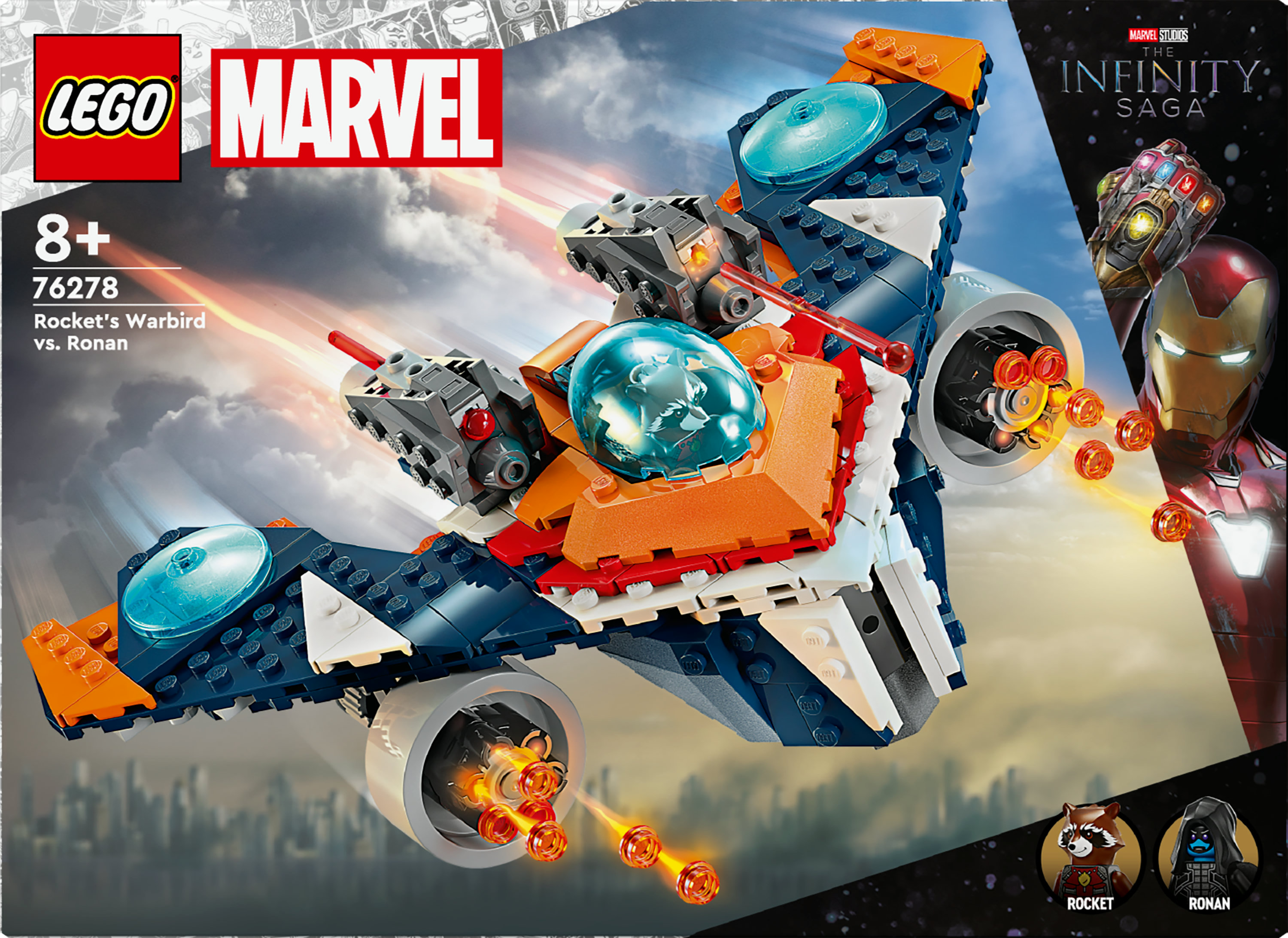 LEGO Warbird di Rocket vs. Ronan