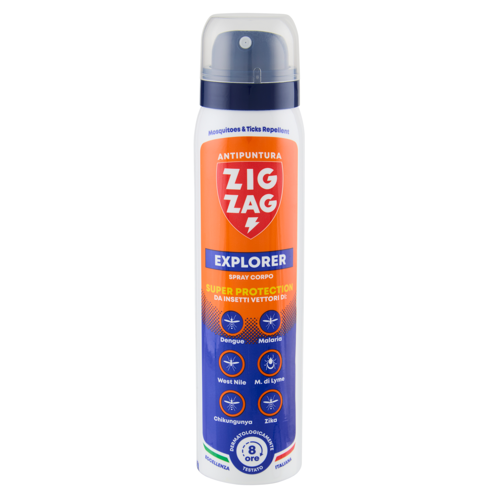 Zig Zag Antipuntura Explorer Spray Corpo Super Protection 100 ml