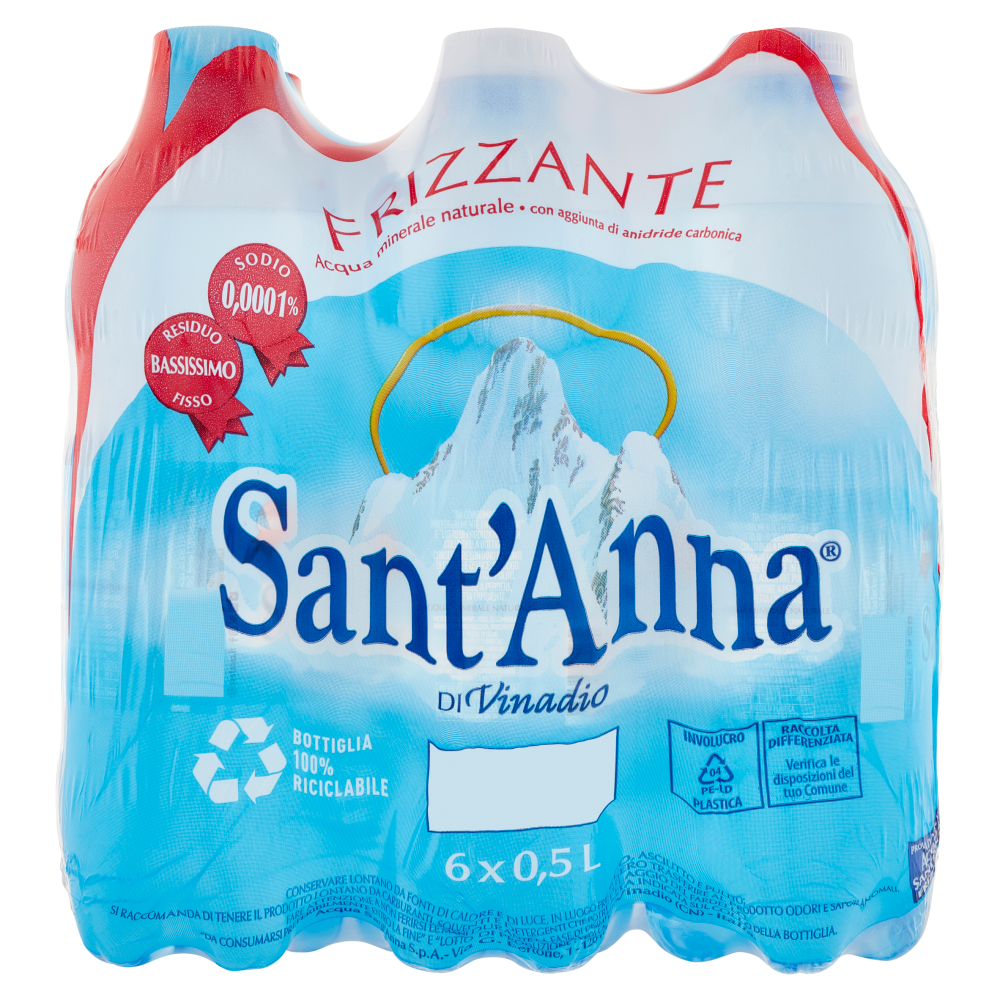 Sant'Anna di Vinadio Frizzante 6 x 0,5 L