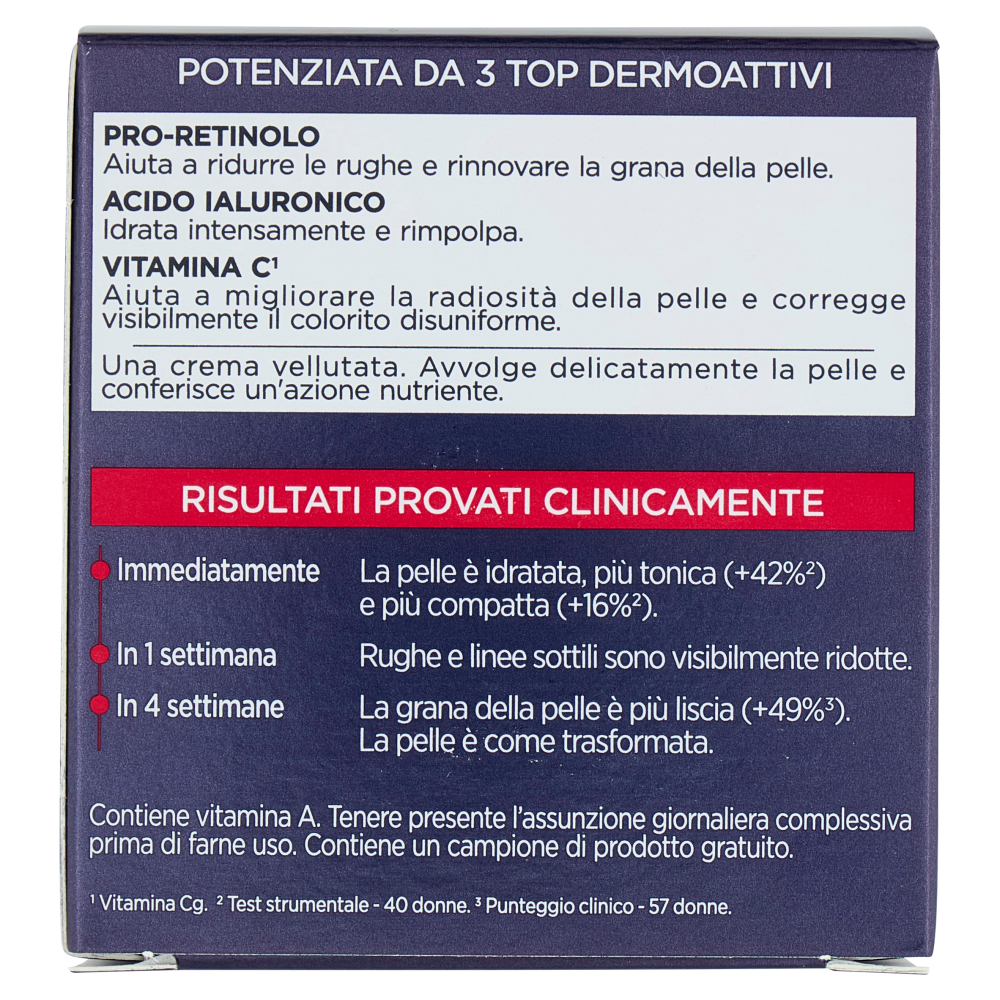 L'Oréal Paris Revitalift Laser Tripla Azione Crema Anti-Età Notte 50 ml