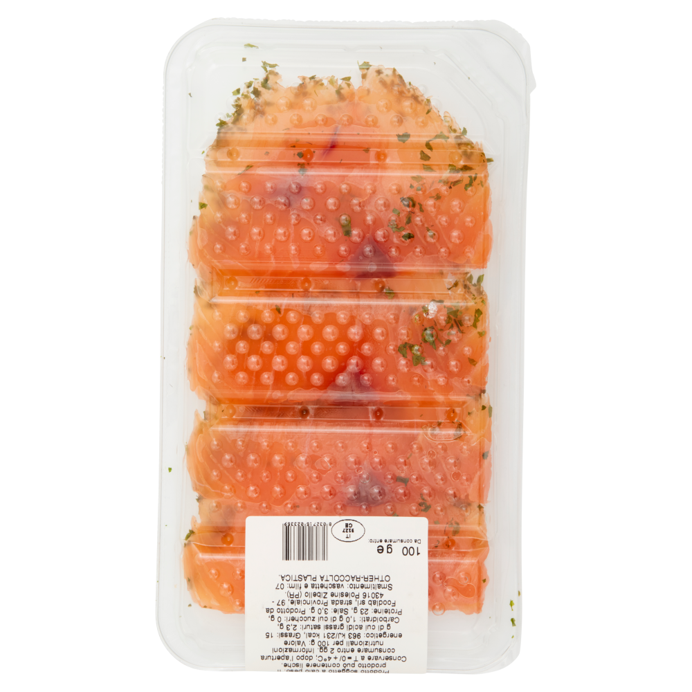 Salmone Norvegese Marinato Fetta classica 100 g