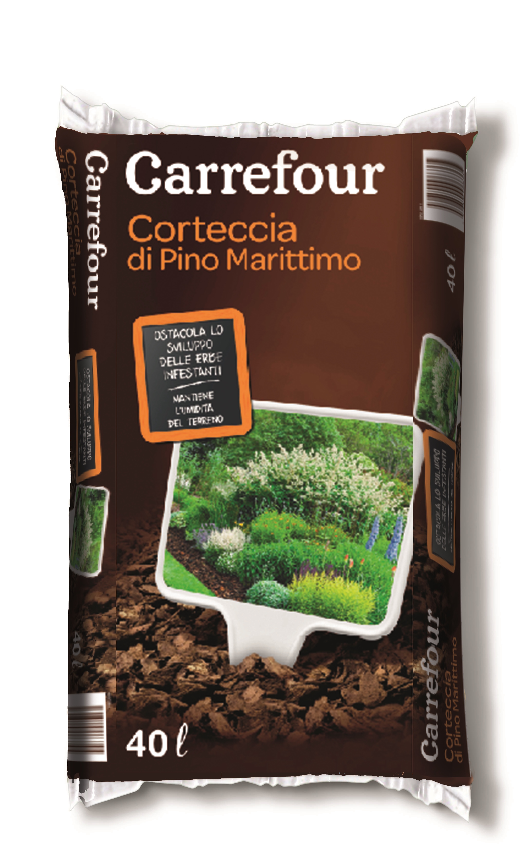 Corteccia Di Pino Per Pacciamatura | Pezzatura Varia Per Giardino E Terrari - Confezione Da 3L - Foto 8
