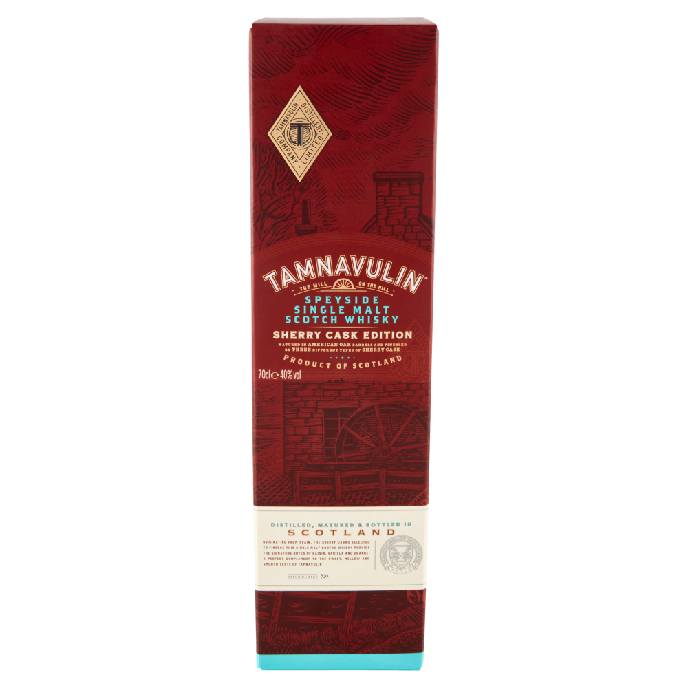 Tamnavulin Speyside Single Malt Scotch Whisky Sherry Cask Edition 70 cl