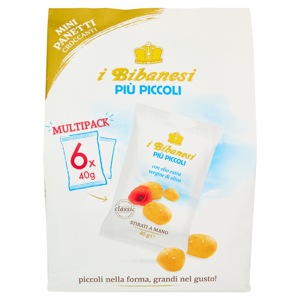 i Bibanesi Pi&ugrave; Piccoli 6 x 40 g