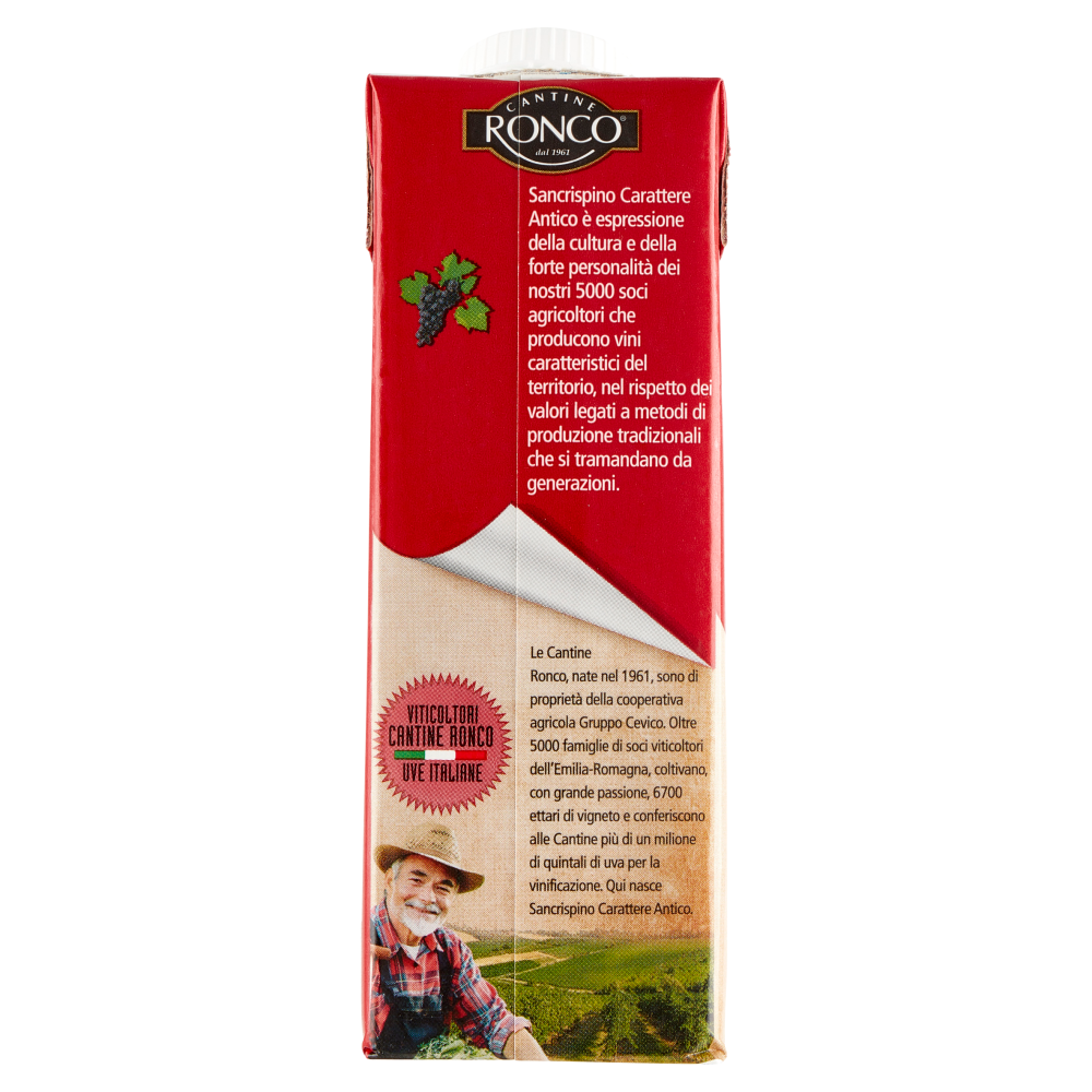 San Crispino Carattere Antico Sangiovese Merlot Rubicone I.G.T. 250 ml 