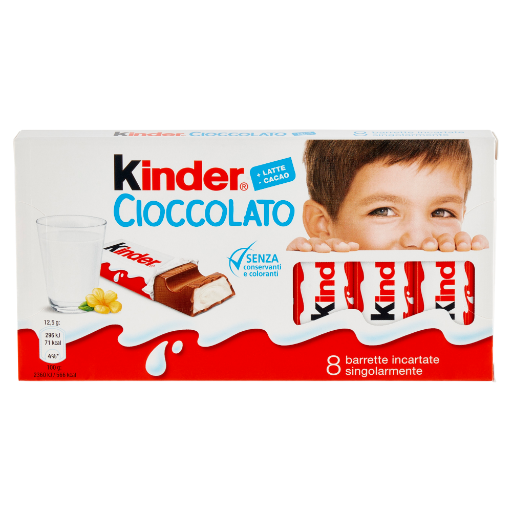 Kinder Cioccolato 8 x 12,5 g