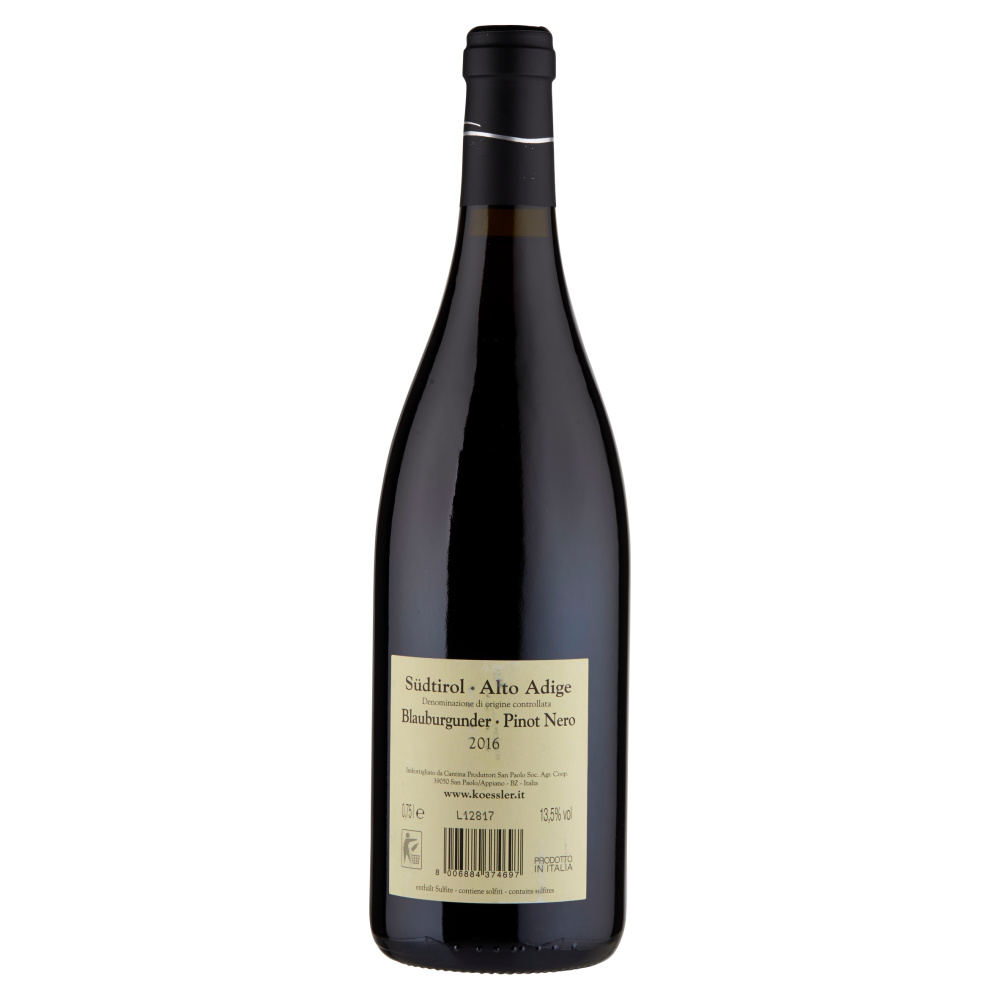 Kössler Alto Adige DOC Blauburgunder Pinot Nero 0,75l