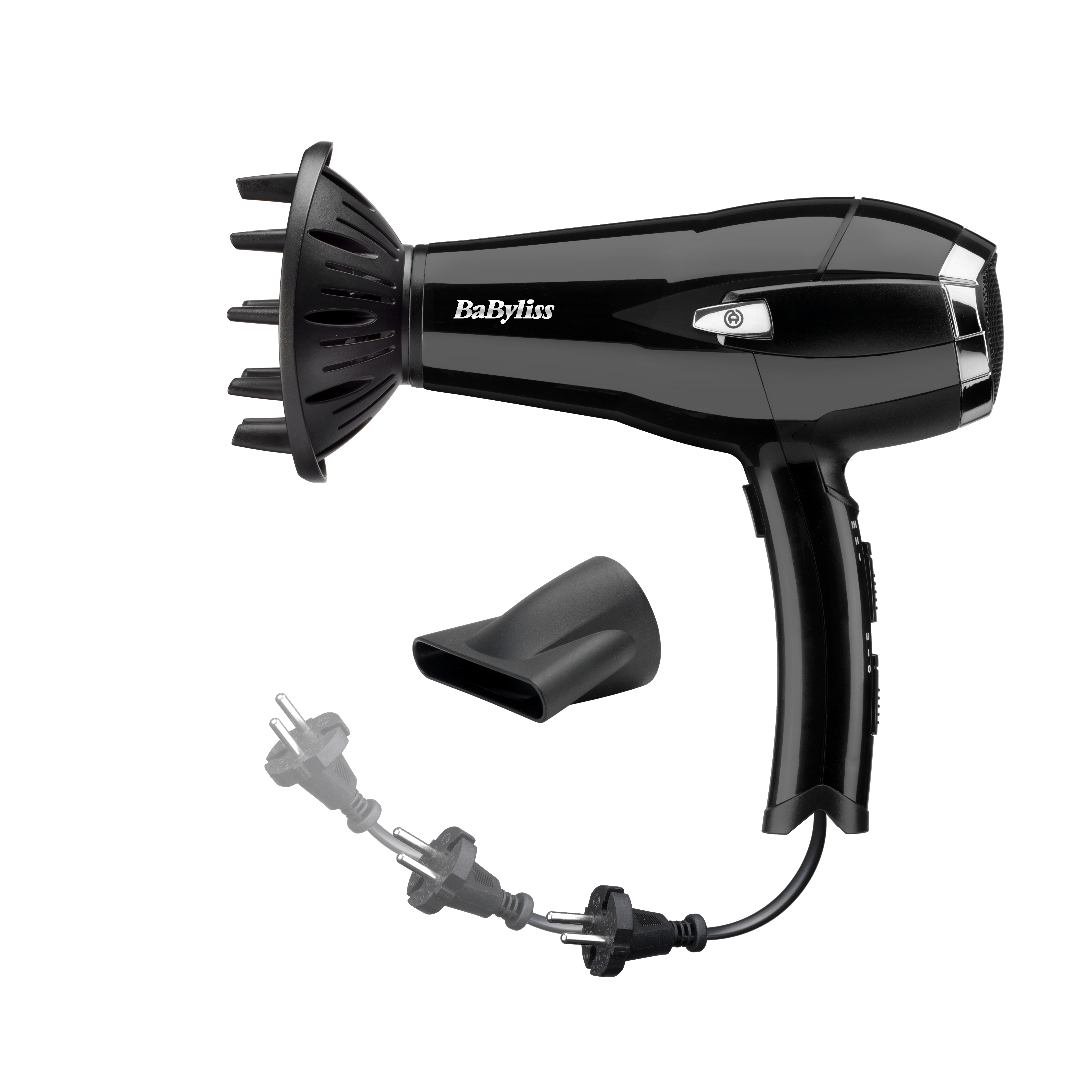 BaByliss D374DE asciuga capelli 2000 W Nero
