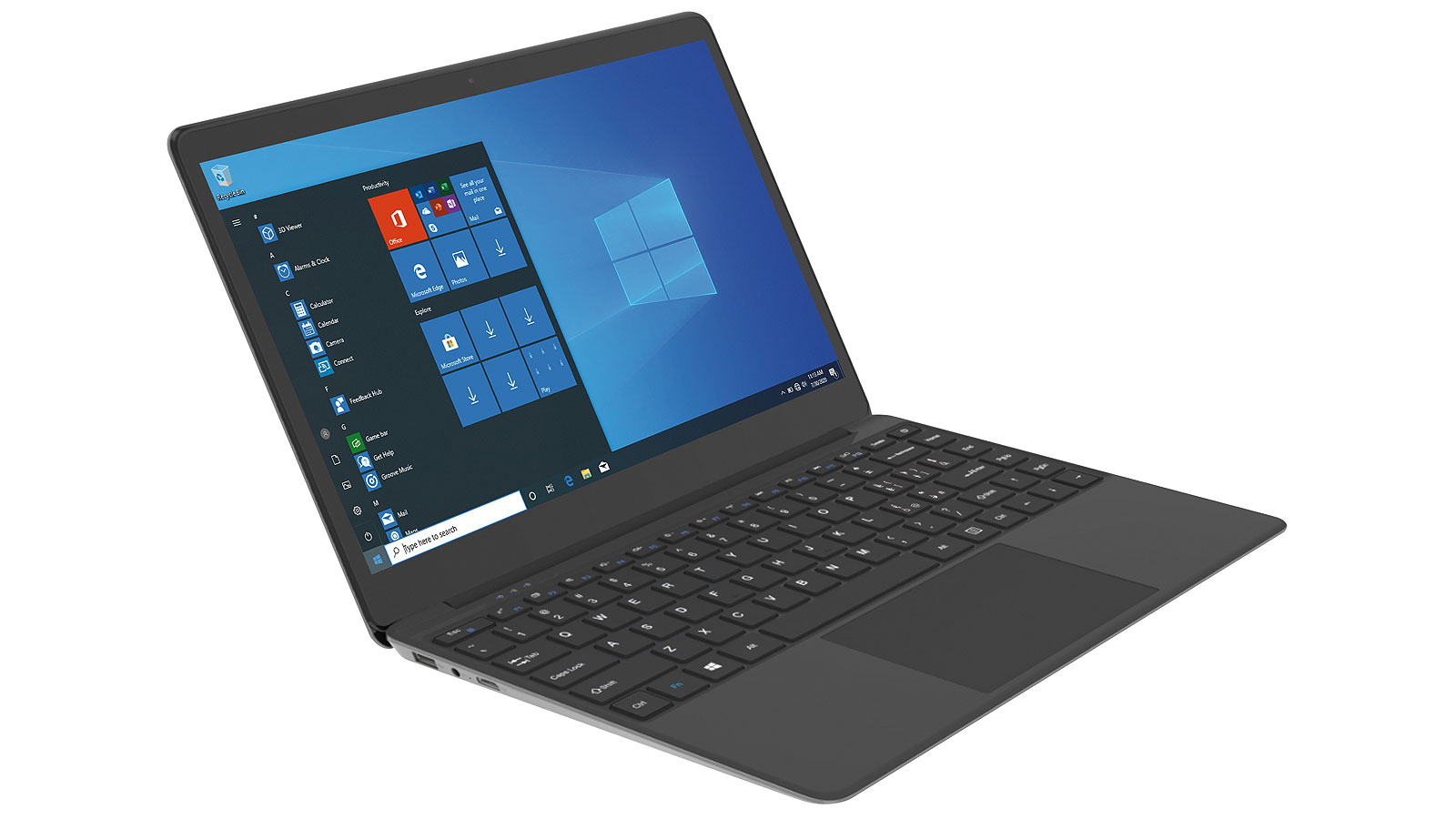 Mediacom SmartBook edge 13.3 Intel® Celeron® N N3350 Computer portatile 33,8 cm (13.3") Full HD 4 GB 64 GB Flash Wi-Fi 5 (802.11ac) Windows 10 Home Grigio