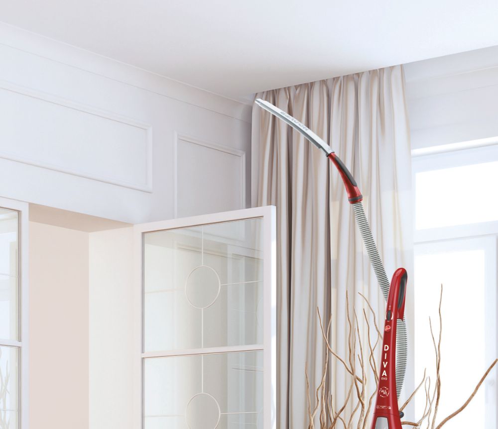 Hoover Diva Aspirapolvere DVE01BL 011 Senza sacchetto 0,8 L 750 W Rosso