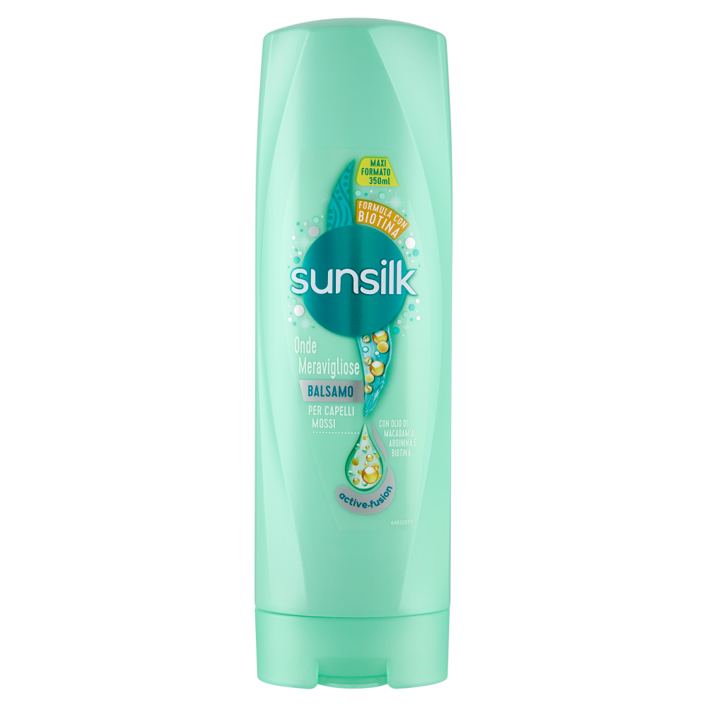 sunsilk Onde Meravigliose Balsamo per Capelli Mossi 350 mL