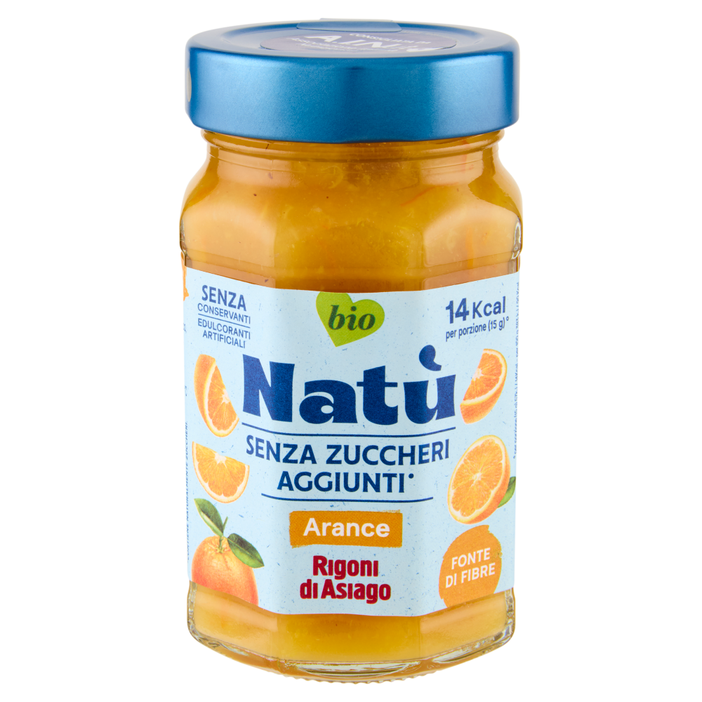 Rigoni di Asiago Nat&ugrave; Senza Zuccheri Aggiunti&deg; Arance bio 240 g