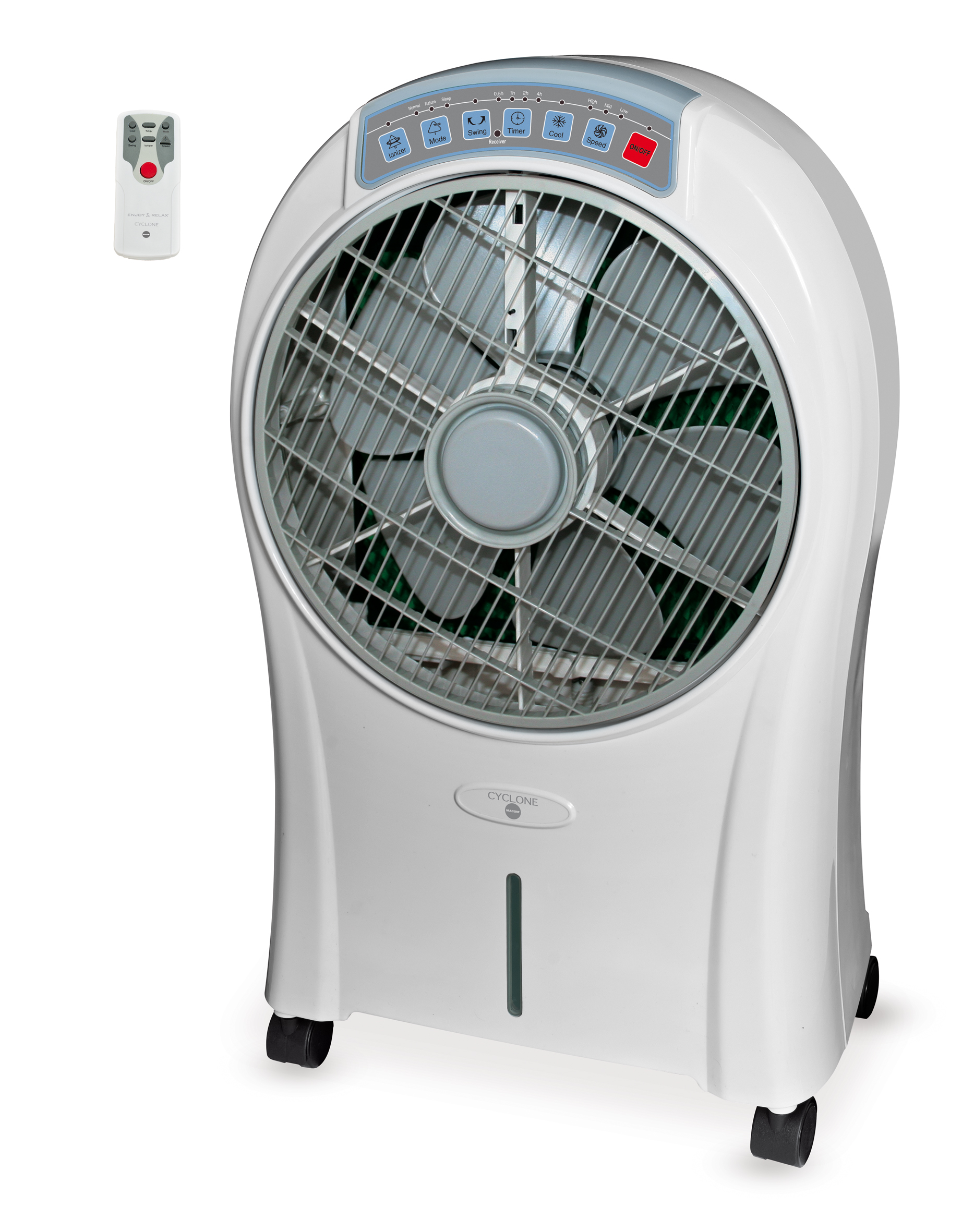 Macom Cyclone Raffrescatore evaporativo Telecomando incluso