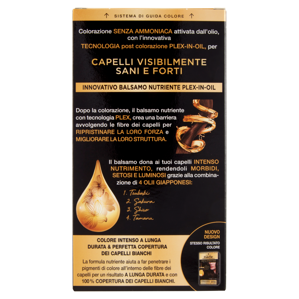 Palette oleo intense Castano Scuro 2-10